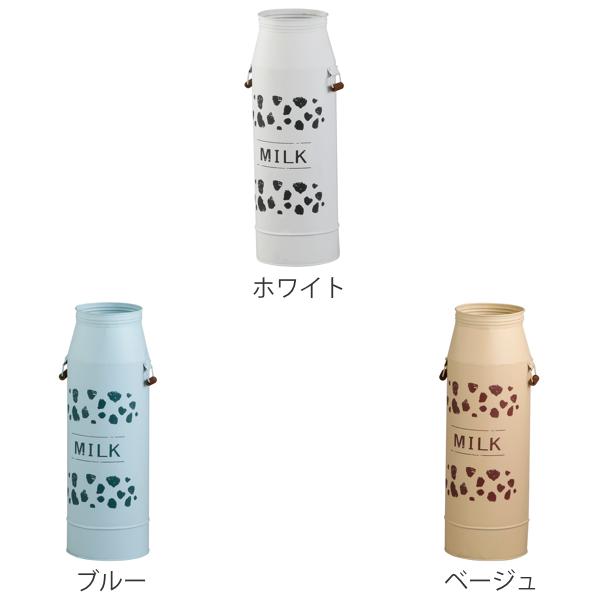 ブリキ缶 ロングスタンド ミルクポット 収納 インテリア （ ミルク缶