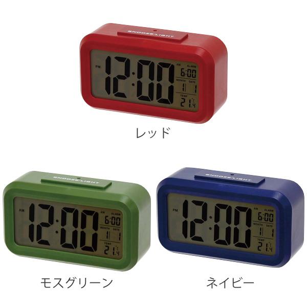 目覚まし時計 デジタル シンプル ライト付き 時計 置き時計 めざまし時計 アラームクロック おしゃれ 置時計 3512 インテリアパレットヤフー店 通販 Yahoo ショッピング