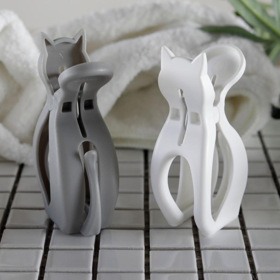 『ひー』＋猫6 CB JAPAN（シービージャパン） 猫竿ピンチ 6個入 洗濯バサミ ピンチ