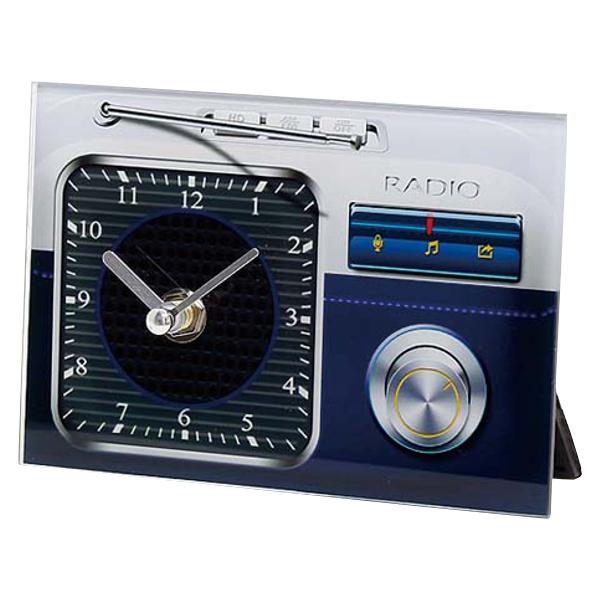 置き時計 アナログ レトロ ラジオ 時計 クロック 置時計 おしゃれ アンティーク調 インテリアパレットヤフー店 通販 Yahoo ショッピング