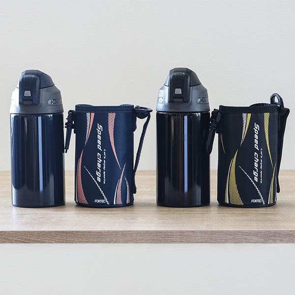 和平フレイズ 水筒 600ml ステンレス 直飲み ワンタッチ フォルテック