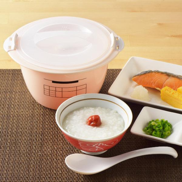 電子レンジ 調理器具 チンしてお任せ おかゆ炊き おかゆ 在庫あり お粥 ご飯 お米 ごはん プラスチック製 食洗機対応 電子レンジ用 米かゆ おこめ