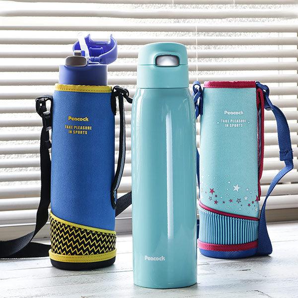 ピーコック魔法瓶工業 水筒 900ml ストロー ステンレス スポーツ