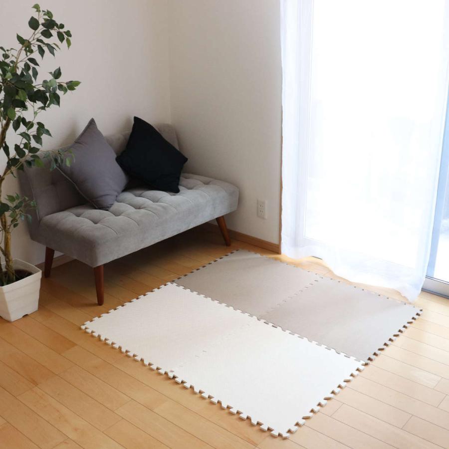 ジョイントマット 60×60cm 防音タイプ 4枚組 （ フロアマット プレイ