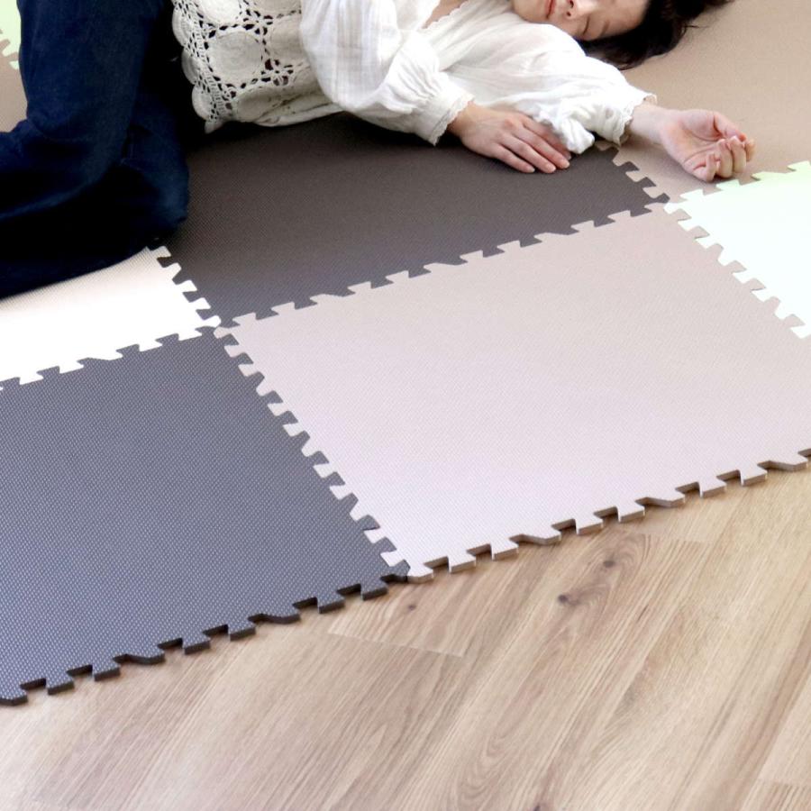 ジョイントマット 60×60cm 防音タイプ 4枚組 （ フロアマット プレイ