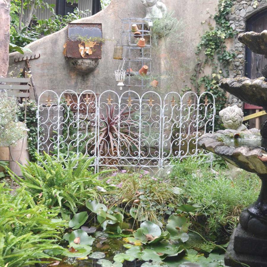 新品 金属製 ガーデンフェンス 花デザイン 80cm 楽天市場】花壇 格子の通販