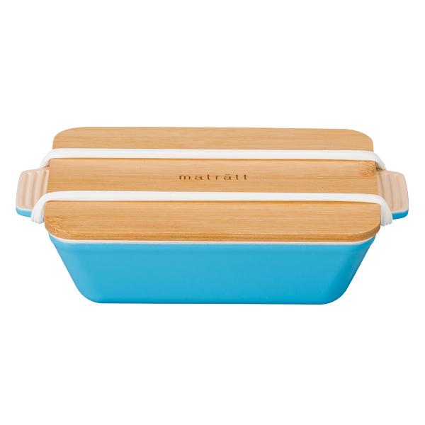 正和 弁当箱 1段 550ml 抗菌 竹蓋 長角 ディッシュランチ モースレ