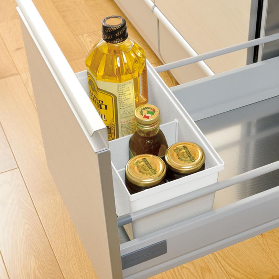 キッチン 収納 調味料収納ボックス N トトノ 引き出し用 収納ケース 整理ケース キッチン収納ケース 調味料収納 システムキッチン 調味料収納ケース 通販激安