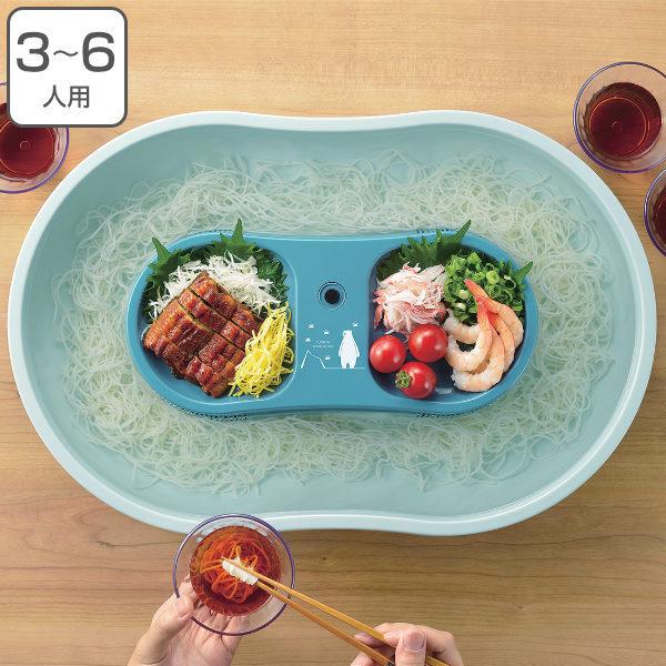 そうめん流し器 Ll 3 6人用 冷たクルクル しろくま 流しそうめん 電池式 流しそうめん機 プラスチック製 そうめん流し機 ながしそうめん 大容量 4人 5人 インテリアパレットヤフー店 通販 Yahoo ショッピング