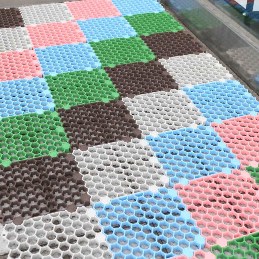 スノコ ジョイント 15×15×1.2cm 水切りユニット 抗菌システムスノコ