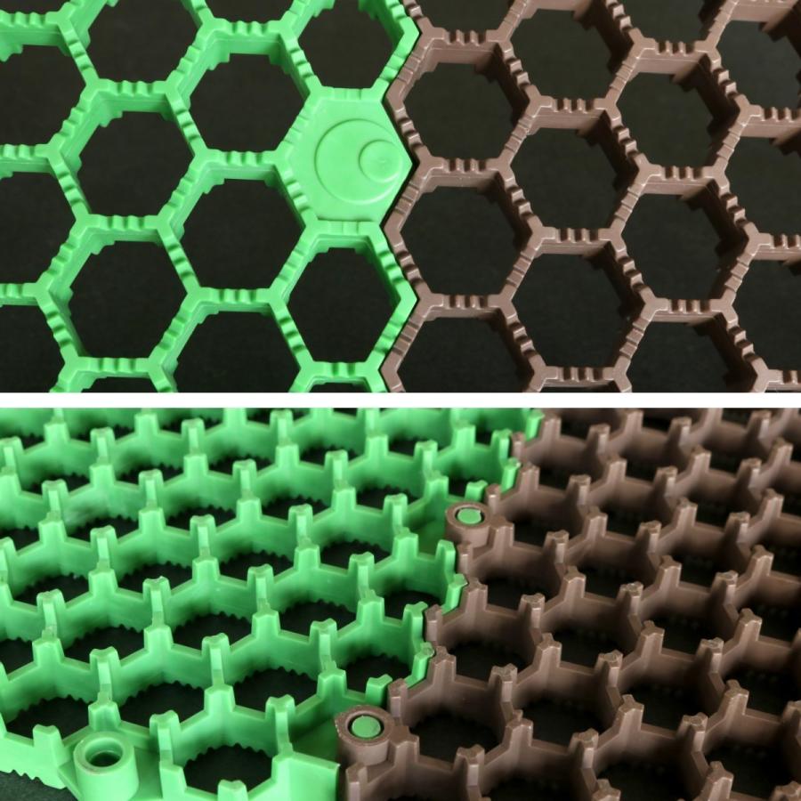スノコ ジョイント 15×15×1.2cm 水切りユニット 抗菌システムスノコ