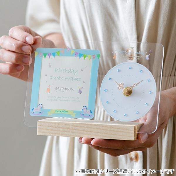 フォトフレーム 時計 出産祝い 7月 誕生石 ルビー プレゼント アナログ おしゃれ 写真立て フォトスタンド 写真フレーム 写真たて インテリアパレットヤフー店 通販 Yahoo ショッピング