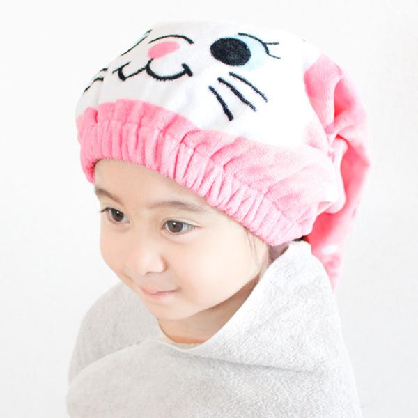 タオルキャップ ビサイド マリー タオル お風呂上り プール 帽子