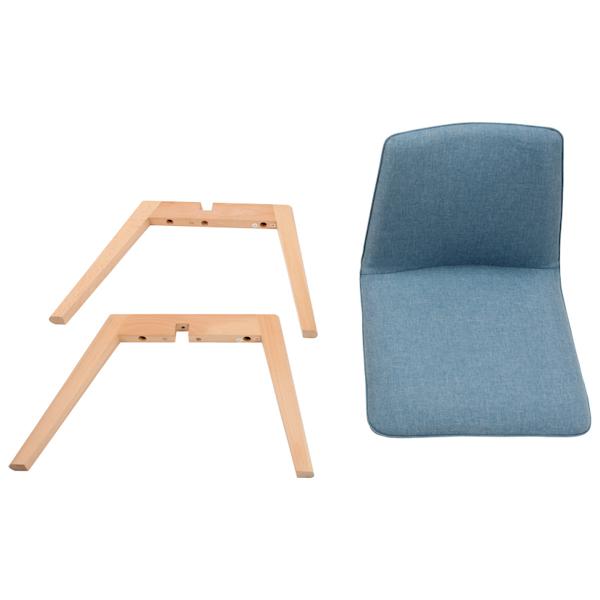 HAGiHARA（萩原） ダイニングセット 4人 5点セット ホワイト