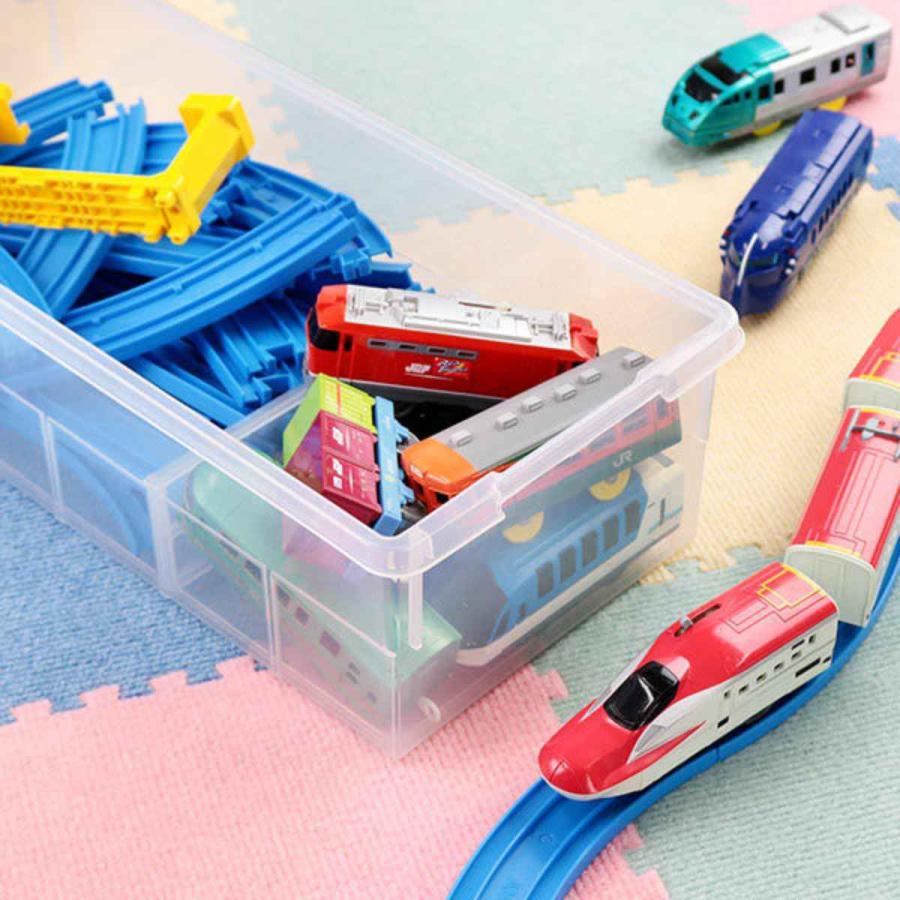 ブックケース 4個セット 幅21.5×奥行45.5×高さ13.8cm 収納ボックス