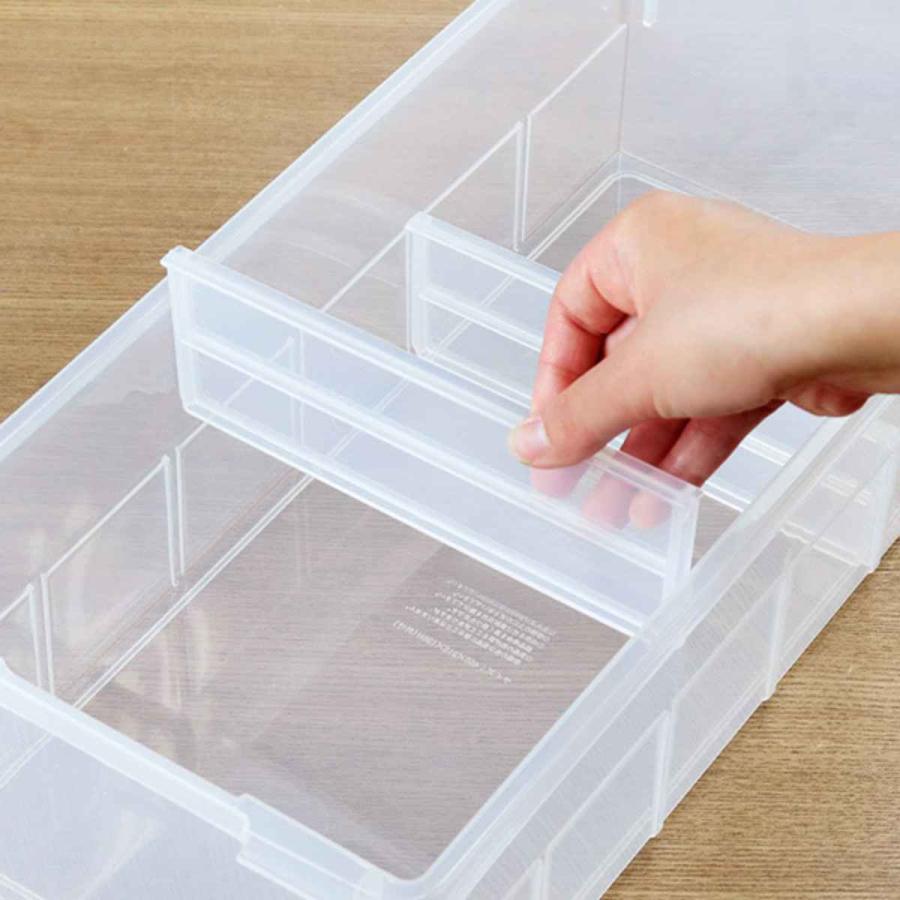 ブックケース 4個セット 幅21.5×奥行45.5×高さ13.8cm 収納ボックス