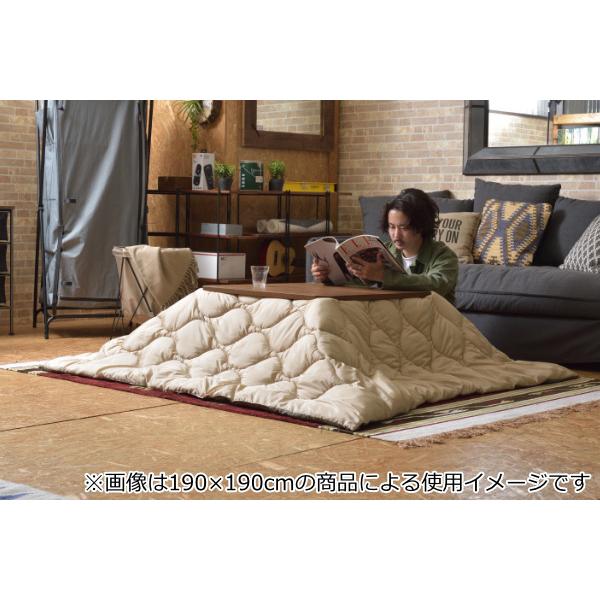 東谷 こたつ布団 190×230cm 薄掛け 長方形 撥水 収納 こたつ 布団