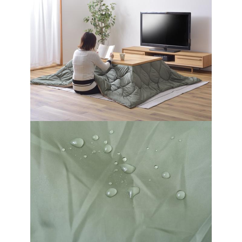 東谷 こたつ布団 190×230cm 薄掛け 長方形 撥水 収納 こたつ 布団