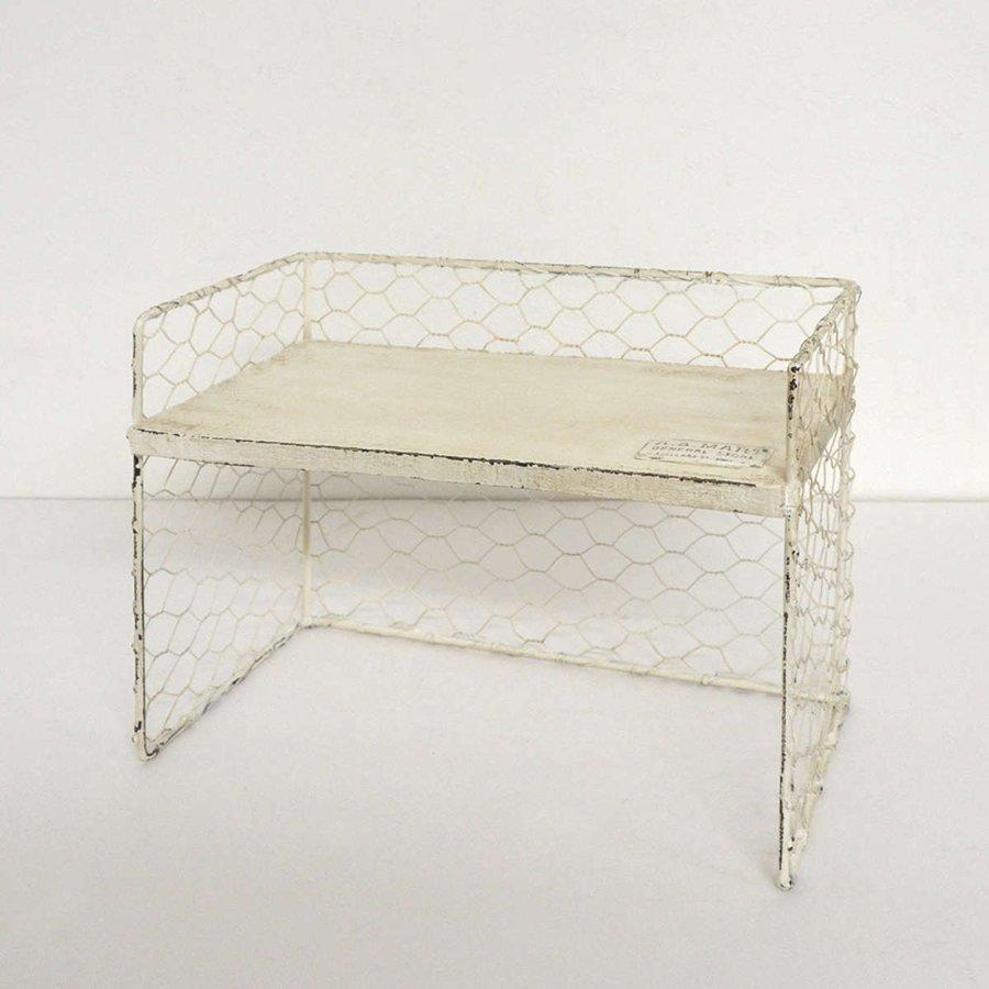 ガーデニング収納 プランター フラワースタンド ワイヤーラックプランター 1段 花台 フラワーラック ガーデンラック ワイヤー 収納ラック シェルフ ラック インテリアパレットヤフー店 通販 Yahoo ショッピング