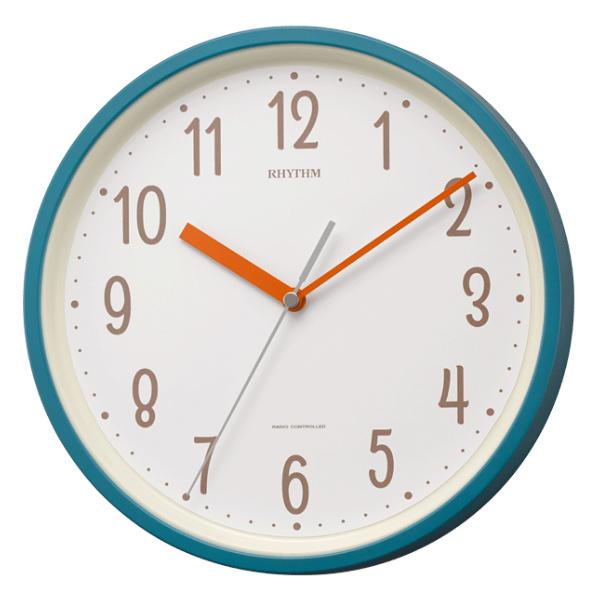 掛け時計 電波時計 スタンダードスタイル 子供部屋 キッズ 壁掛け 時計 アナログ インテリア （ 電波 壁掛け時計 置き時計 とけい ウォールクロック ）｜interior-palette｜07