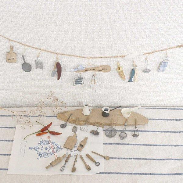 オーナメント ガーデニング 園芸 ミニチュアパーツ 鋤 S （ すき スキ