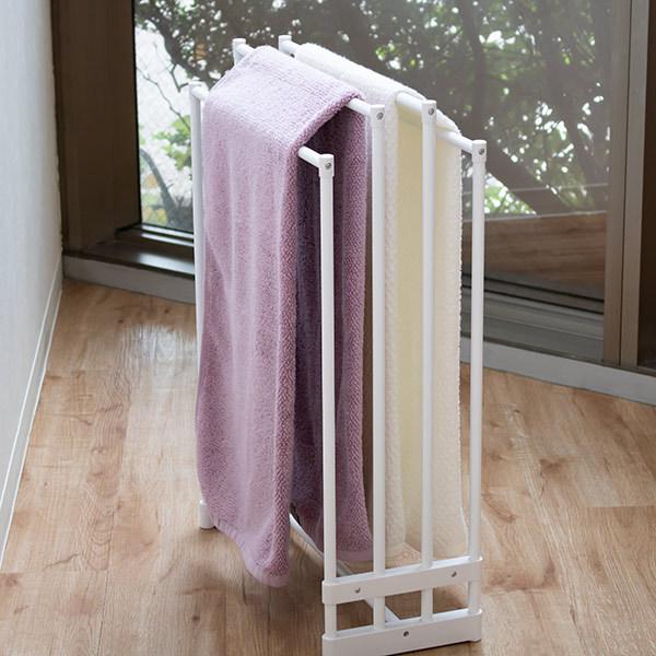 タオルスタンド ランドリースタンド タオルハンガー 洗面所 タオル