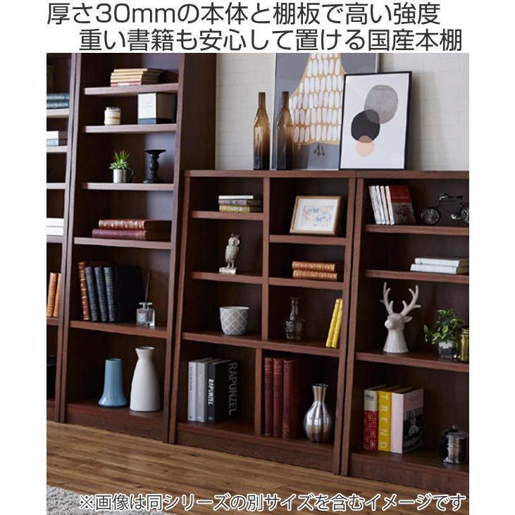 国産 本棚/シェルフ 強化棚 厚板 120×180 ブラウン 国産 本棚/シェルフ 強化棚 厚板 120×180 ブラウン