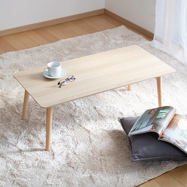 永井興産 折りたたみ テーブル 幅90cm スクエア コンパクト 子供 ロー