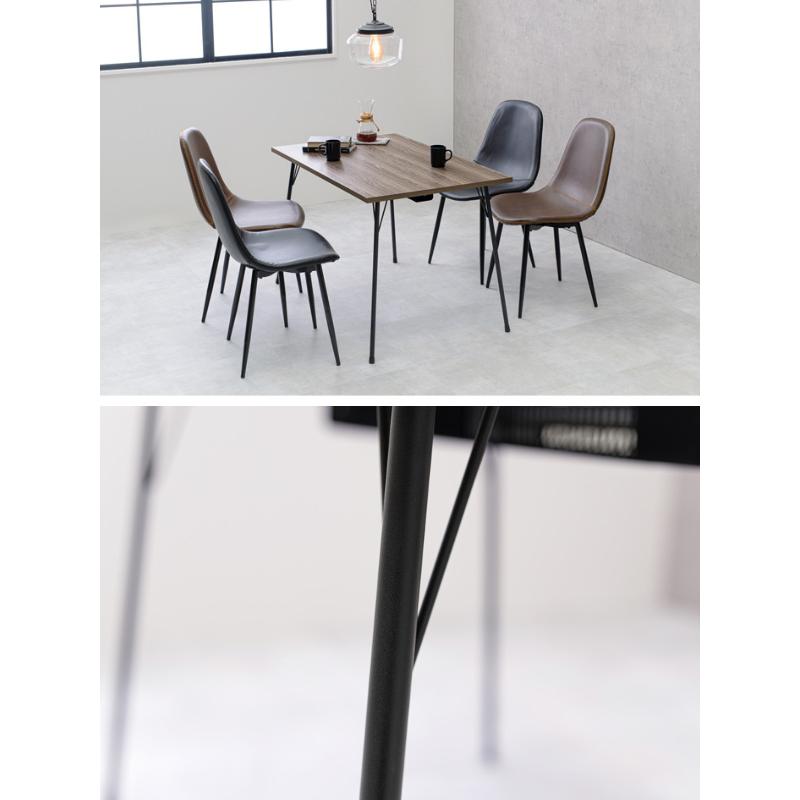 HAGiHARA（萩原） ダイニングこたつ 幅110cm 布団いらず 木目調