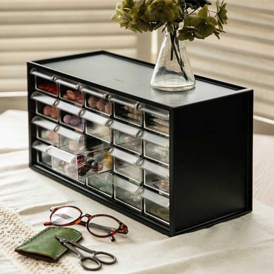 キャビネット　蛇腹シャッター　木製　ウッド　引き出し　二段収納　飾り箱　小物入れ キャビネット 蛇腹シャッター 木製 ウッド 引き出し 二段収納