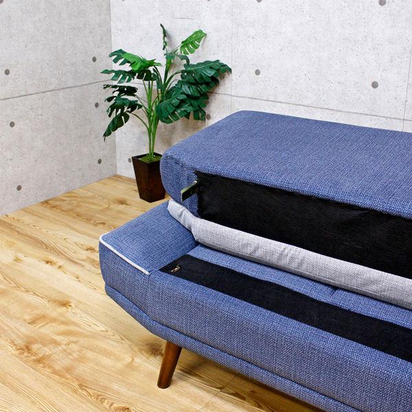 ソファ 二人掛け 幅130cm 耐ひっかき傷 ファブリック 脚付き ソファ 二人掛け 幅130cm 耐ひっかき傷 ファブリック 脚付き