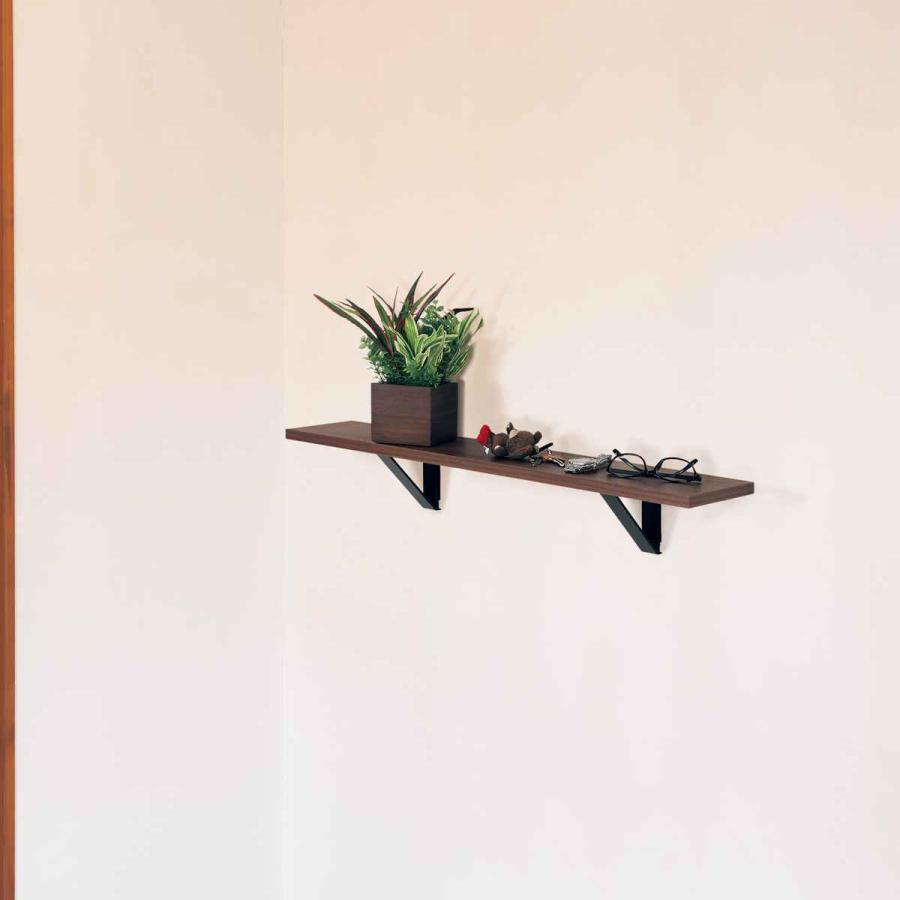 シェルフ 幅80cm アイアン （ ウォールシェルフ ラック 壁 壁面 収納