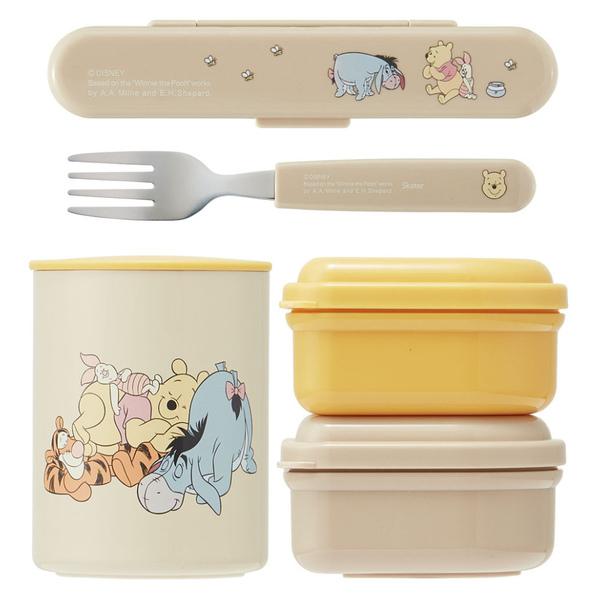 スケーター 弁当箱 保温 560ml 抗菌 保温ジャー付ランチ くまのプー