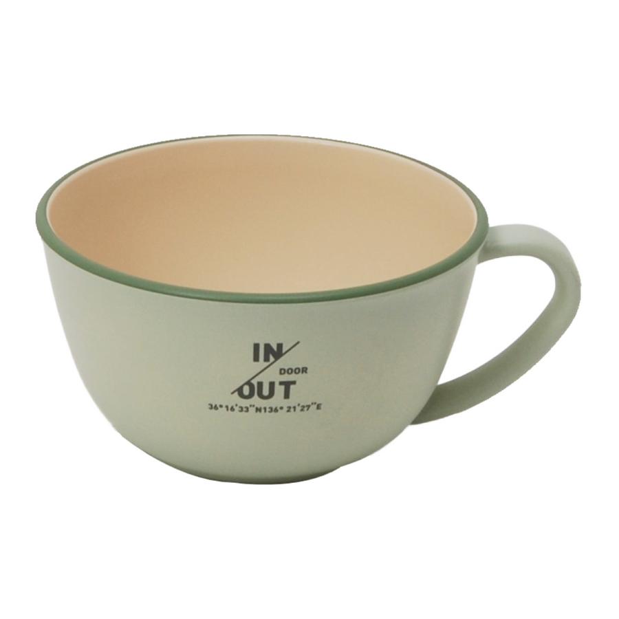 スープカップ 450ml IN／OUTDOOR プラスチック 日本製 （ 食洗機対応