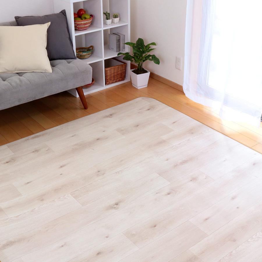 フェデポリマーブル ラグ 182×300cm ラグマット ラスティックオーク 消