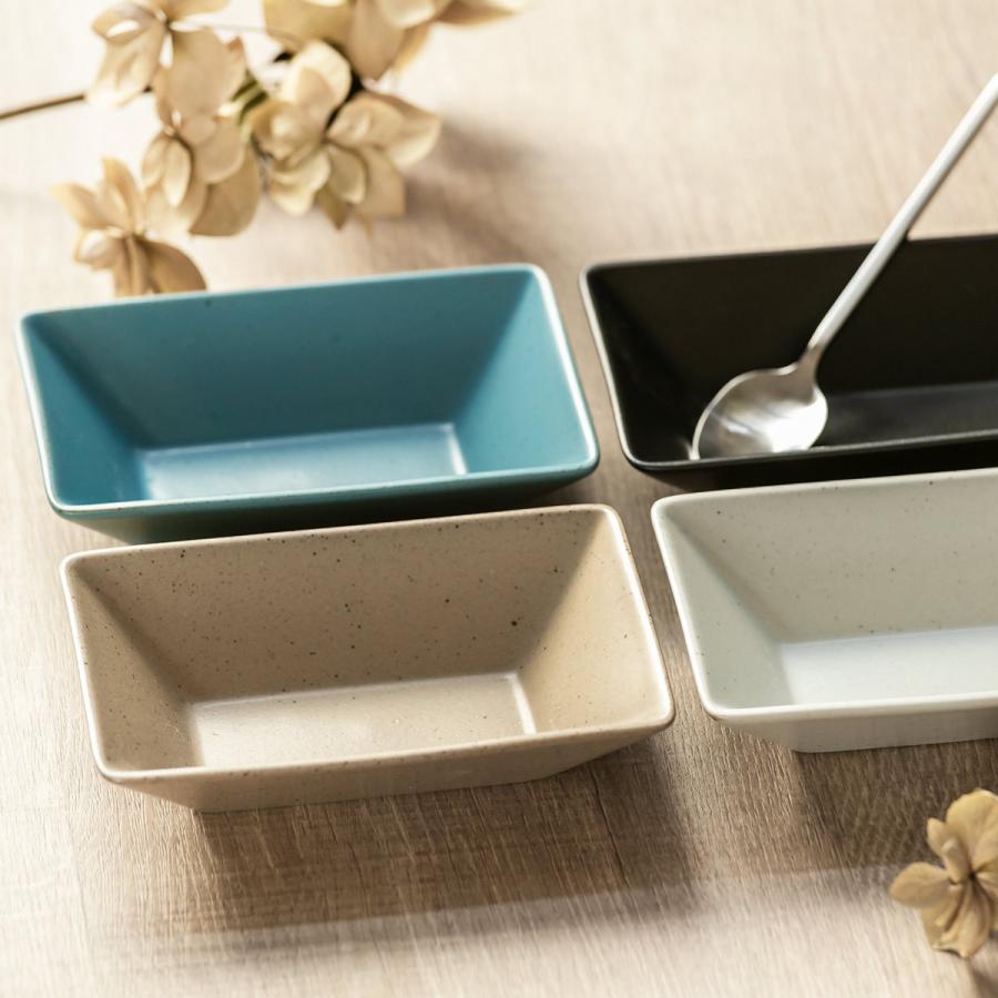ボウル 13cm M KASANE レクタングル 陶器 （ 食洗機対応 皿 角皿 小皿
