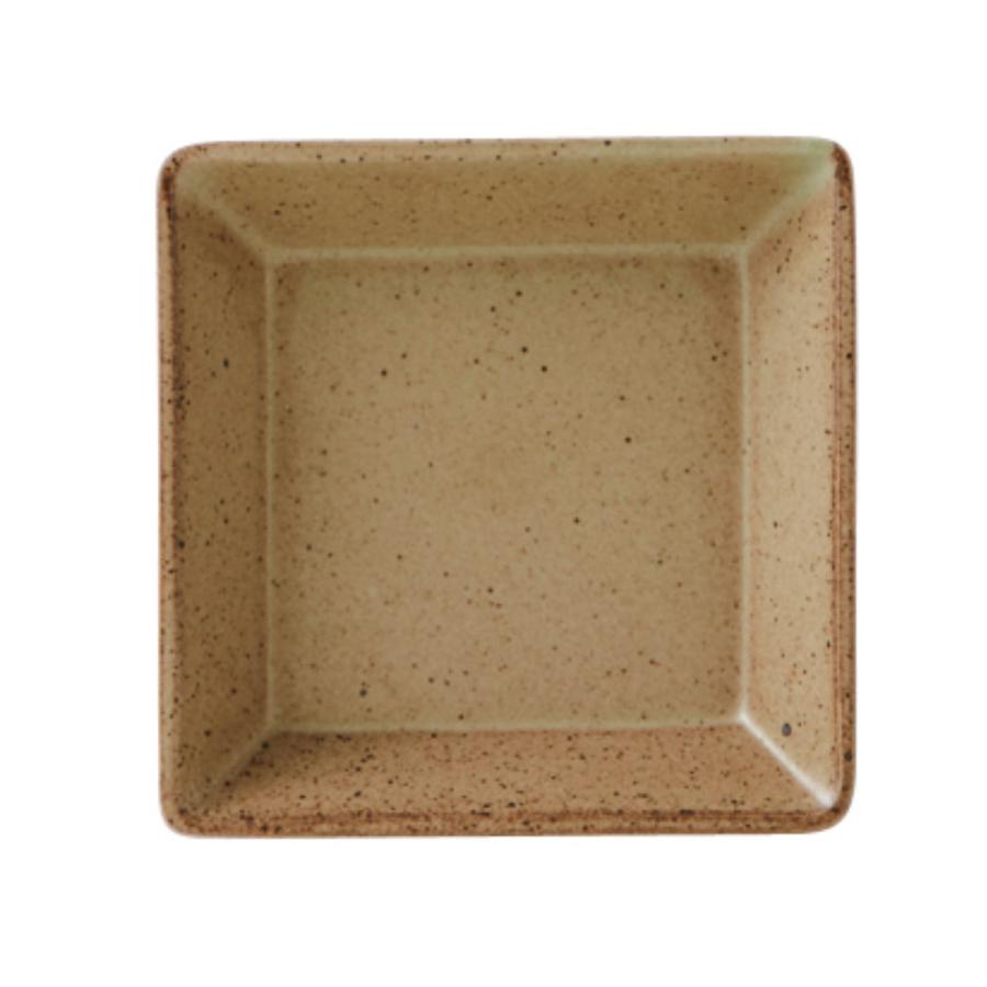 四角皿5枚セット27.5cm角 プレート 8.5cm S KASANE スクエア 陶器 同色4枚セット （ 食洗機対応