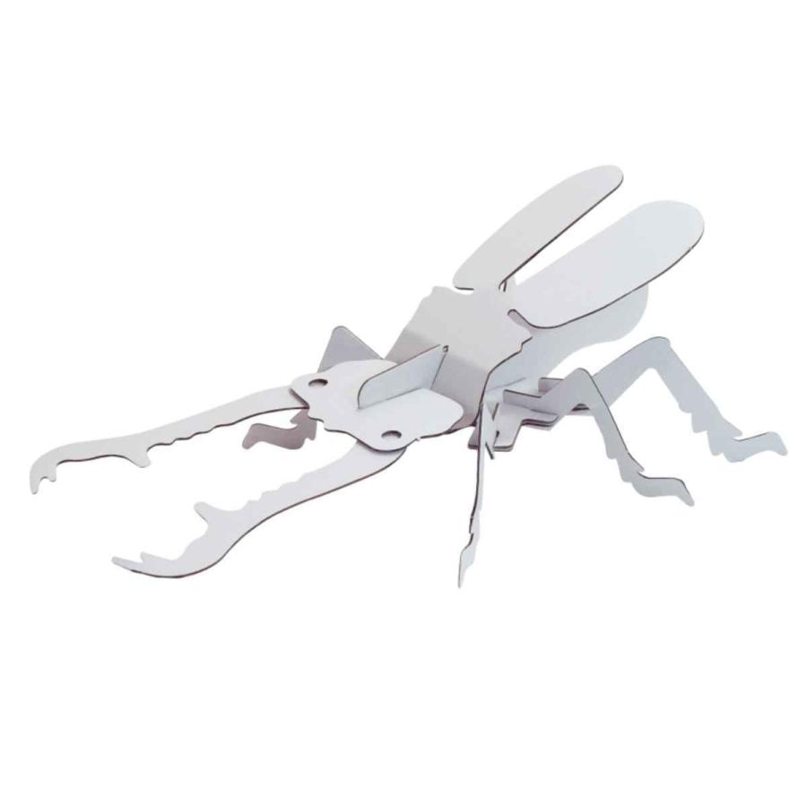 工作キット ダンボール製 Hacomo Kids ギラファノコギリクワガタ ダンボール 段ボール クワガタ おもちゃ ペーパークラフト 工作 子ども キッズ 組み立て インテリアパレットヤフー店 通販 Yahoo ショッピング