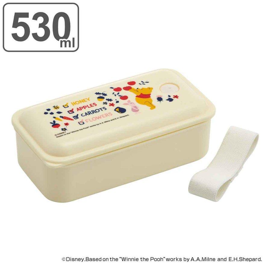 お弁当箱 1段 530ml 抗菌 パッキン一体型 ランチボックス くまのプーさん Lovegrow プーさん ピグレット 弁当箱 食洗機対応 レンジ対応 一段 女子 3772 インテリアパレットヤフー店 通販 Yahoo ショッピング