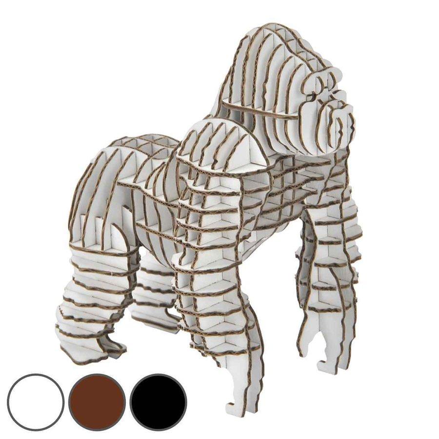 工作キット ダンボール製 Grid ゴリラ ダンボール 段ボール 動物 おもちゃ ペーパークラフト 工作 子ども キッズ 組み立て 手作り キット インテリアパレットヤフー店 通販 Yahoo ショッピング