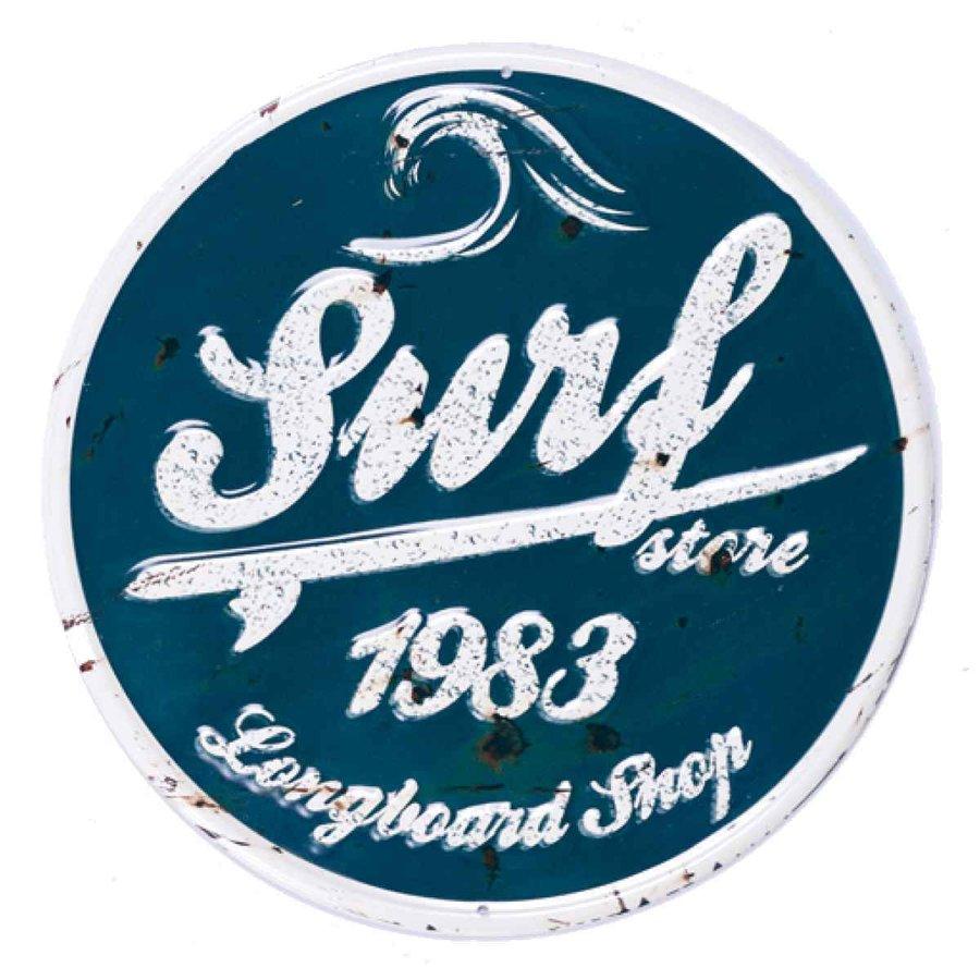 サインボード サーフ M メタル （ ティンサイン ブリキ看板