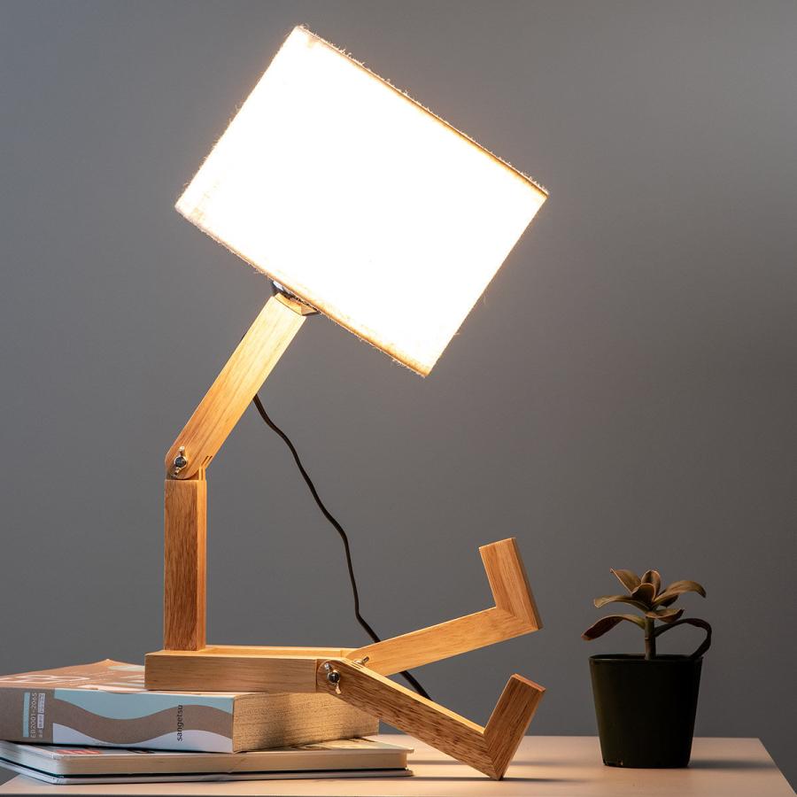 アントレックス 照明 ウッドマンランプ 木製 北欧 （ テーブルランプ