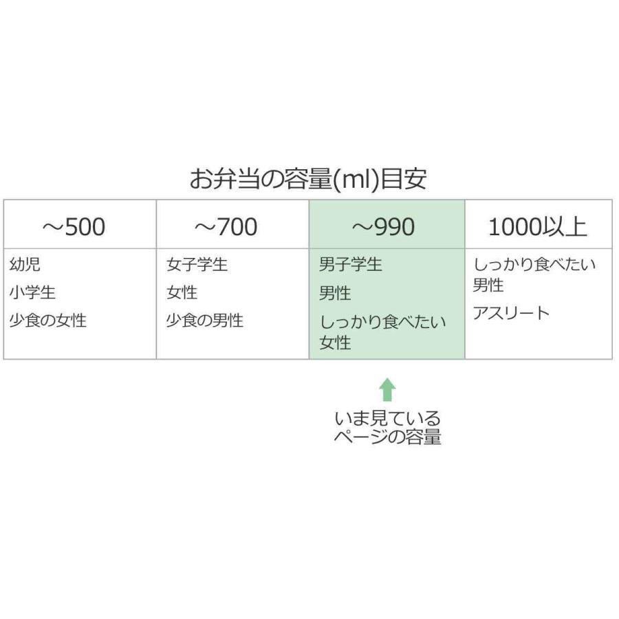 お弁当箱 1段 900ml 抗菌 盛り弁 カームカラー No.2 （ 食洗機対応 レンジ対応 弁当箱 ランチボックス AG 銀 男子 大容量 ）｜interior-palette｜09