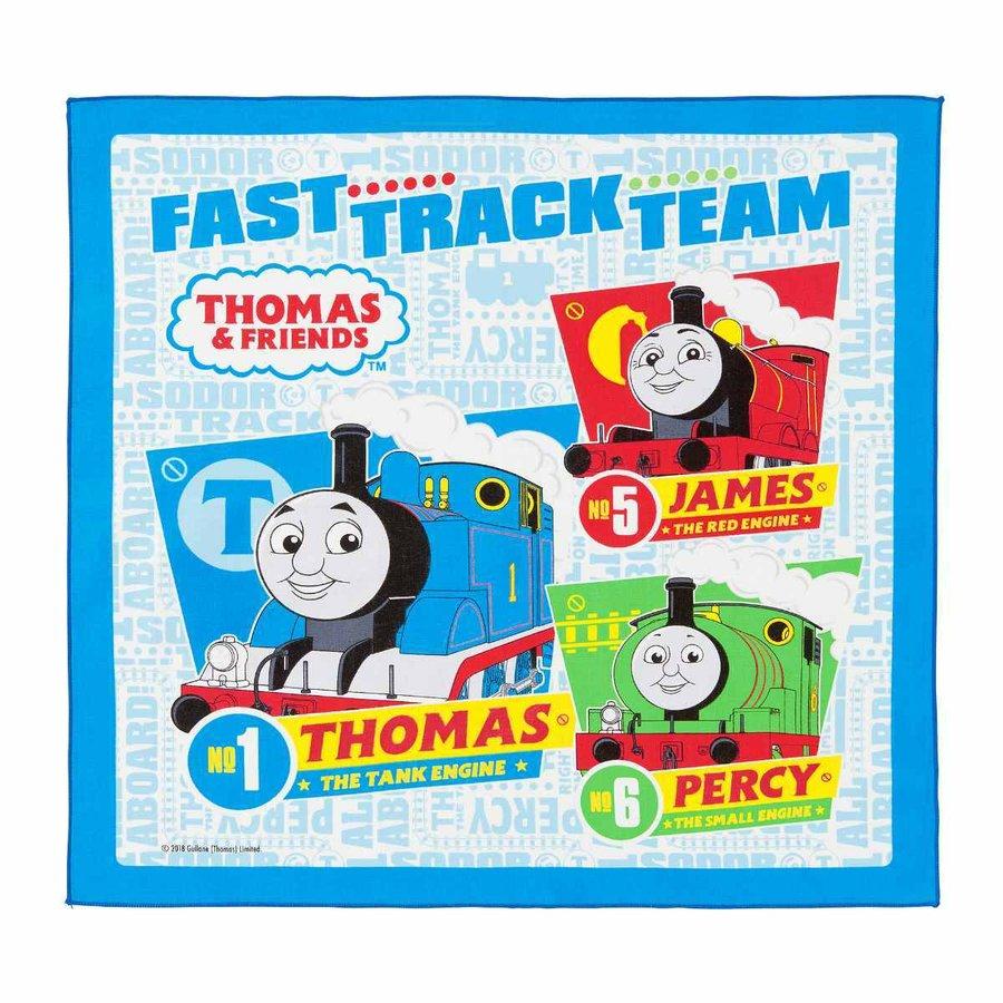 ランチクロス きかんしゃトーマス トーマス パーシー ジェームス 今季も再入荷 ナフキン ランチョンマット 給食ナフキン キッズ 三角巾 弁当包み