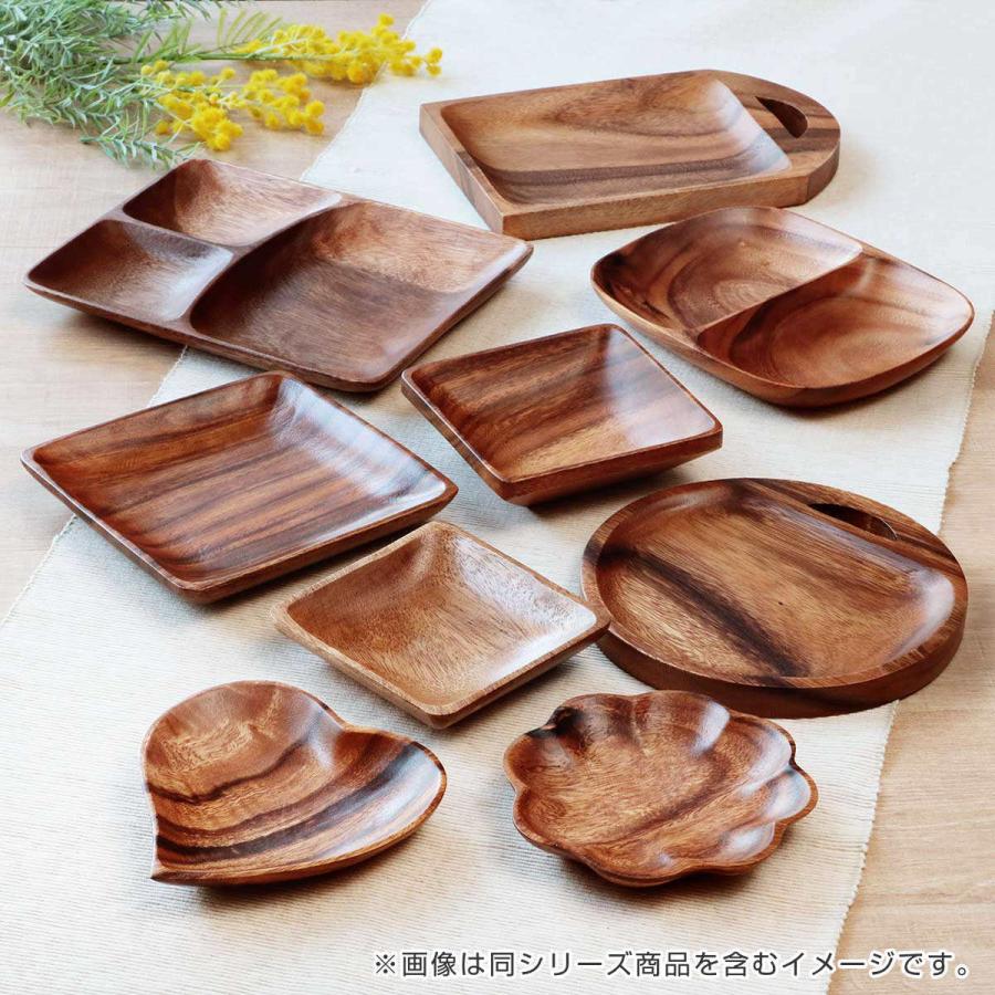肌触りがいい アカシア プレート 角皿 木製 25cm 食器 お皿 角型 ウッドプレート Discoversvg Com