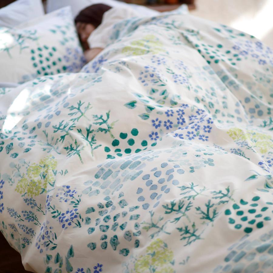 掛け布団カバー Fab the Home シングル ガーデンズ 花柄 綿100