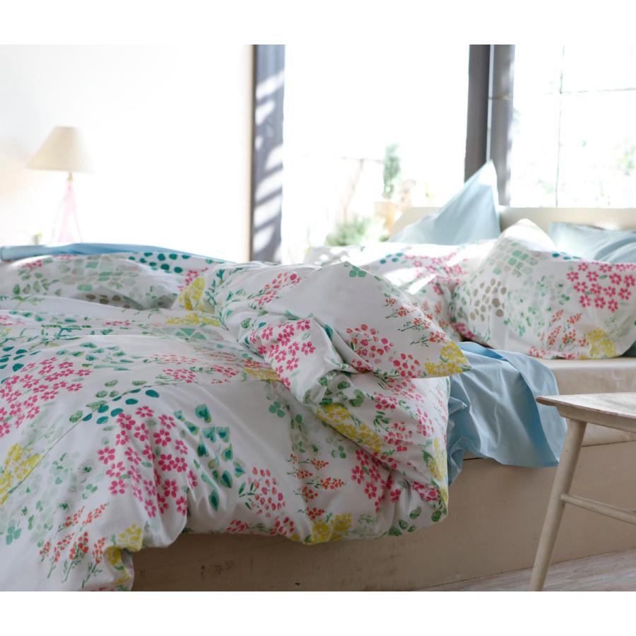 掛け布団カバー Fab the Home シングル ガーデンズ 花柄 綿100