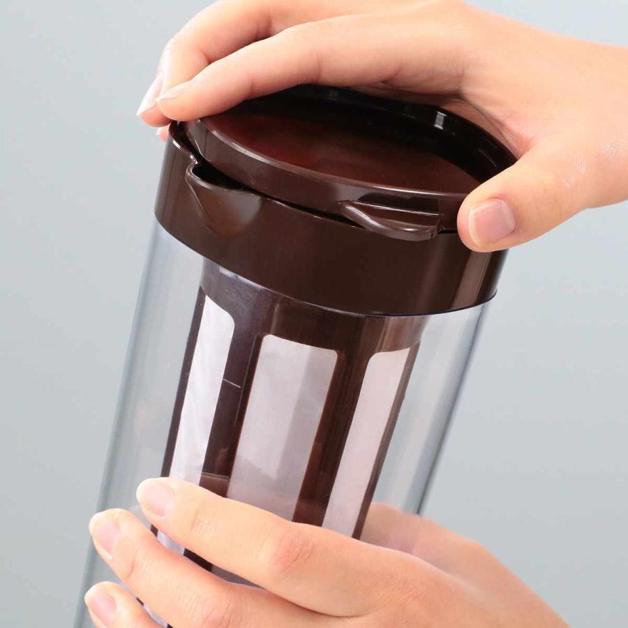 ピッチャー 1.1L 茶こし付き ドリンクビオ 横置き プラスチック （ 冷