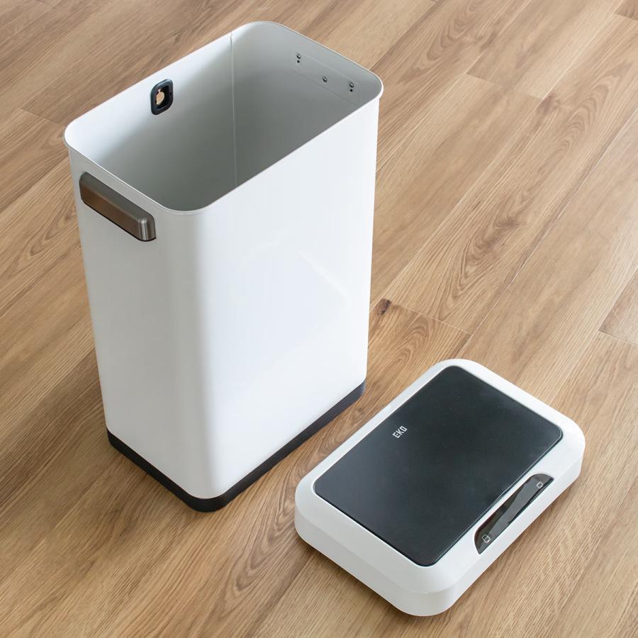 EKO ゴミ箱 45L ホライゾン センサービン ステンレス （ ごみ箱