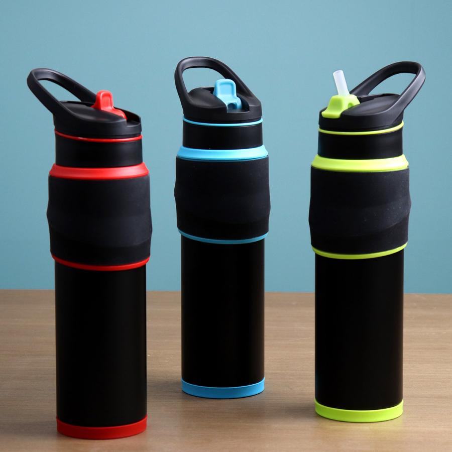 ピーコック魔法瓶工業 水筒 650ml ストロー ステンレス 保冷専用
